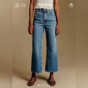 Sezane Le Crop Jeans